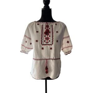 Free people vintage top, beautiful detail vintage be unique